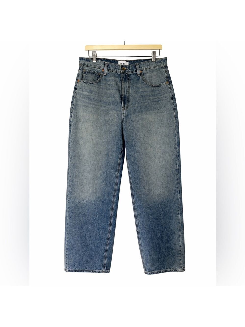 PAIGE NWT Cameron Ankle High Rise Straight Jeans 31